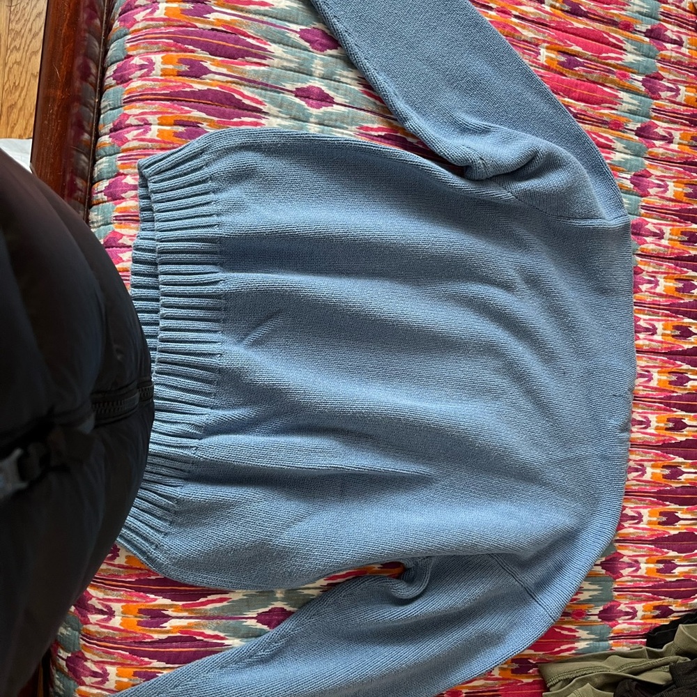 Blue Polo sweater long sleeve size large
